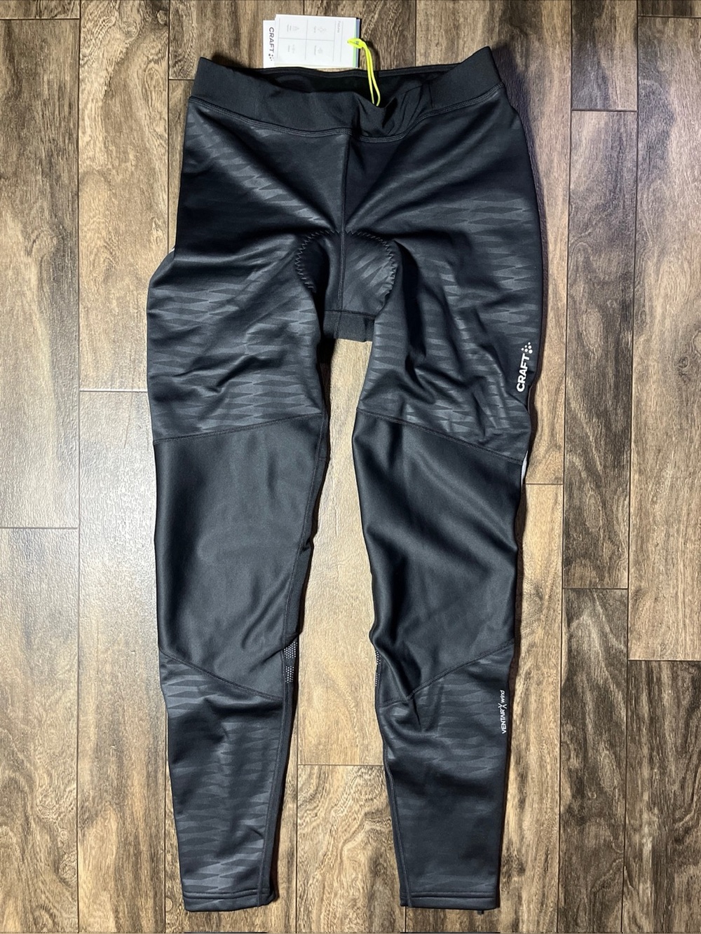 Craft Ideal Wind Cycling Tights Women's Large Black Infinity C3 Pad VentAir NWT